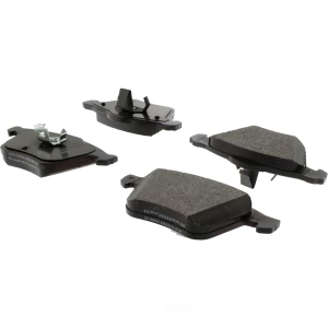 Centric Posi Quiet™ Extended Wear Semi-Metallic Front Disc Brake Pads for Volvo - 106.10030
