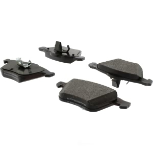 Centric Posi Quiet™ Extended Wear Semi-Metallic Front Disc Brake Pads for 2012 Volvo XC90 - 106.10030