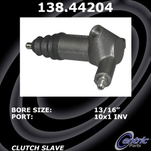 Centric Premium Clutch Slave Cylinder for Toyota Corolla - 138.44204