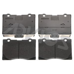 Advics Ultra-Premium™ Ceramic Front Disc Brake Pads for 2009 Acura RL - AD1091