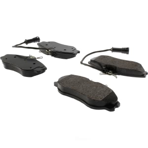Centric Posi Quiet™ Extended Wear Semi-Metallic Front Disc Brake Pads for Audi Cabriolet - 106.04190