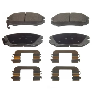 Wagner Thermoquiet Ceramic Front Disc Brake Pads for 2007 Hyundai Tucson - QC924A