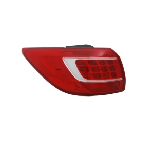 TYC Driver Side Outer Replacement Tail Light for 2013 Kia Sportage - 11-12020-00