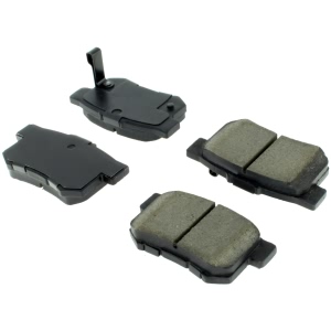 Centric Posi Quiet™ Ceramic Rear Disc Brake Pads for 2011 Honda Element - 105.05360