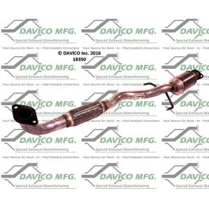 Davico Direct Fit Catalytic Converter and Pipe Assembly for 2006 Mitsubishi Lancer - 18350