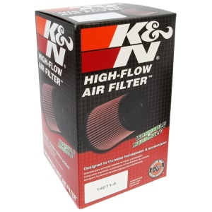 K&N E Series Round Straight Red Air Filter for Isuzu - E-0773