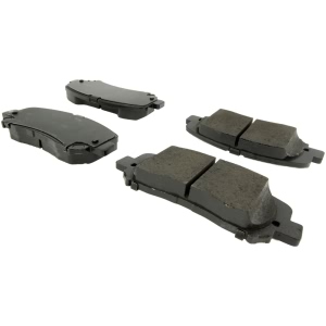 Centric Posi Quiet™ Ceramic Front Disc Brake Pads for Dodge Dart - 105.16402