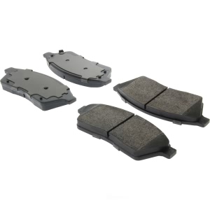 Centric Posi Quiet™ Semi-Metallic Front Disc Brake Pads for 2012 Cadillac SRX - 104.14220