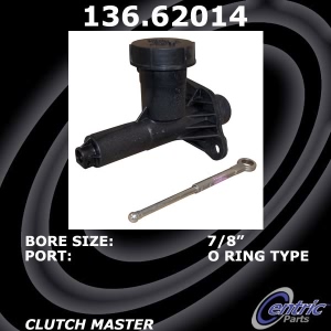 Centric Premium Clutch Master Cylinder for 1988 Chevrolet Cavalier - 136.62014