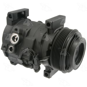 Four Seasons Remanufactured A C Compressor With Clutch for 2008 Chevrolet Silverado 3500 HD - 77348