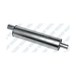 Walker Soundfx Steel Round Aluminized Exhaust Muffler for 1991 Ford E-350 Econoline Club Wagon - 18132