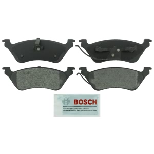 Bosch Blue™ Semi-Metallic Rear Disc Brake Pads for 2002 Chrysler Town & Country - BE858