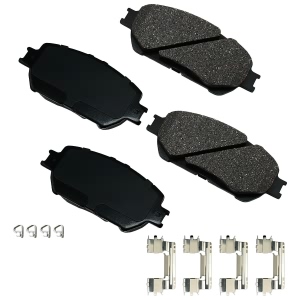 Akebono Pro-ACT™ Ultra-Premium Ceramic Front Disc Brake Pads for 2009 Lexus IS250 - ACT908B