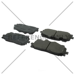 Centric Posi Quiet™ Ceramic Front Disc Brake Pads for 2017 Audi Q7 - 105.18940