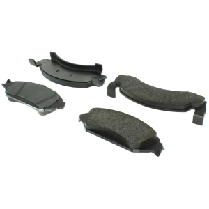 Centric Posi Quiet™ Semi-Metallic Front Disc Brake Pads for 1985 Ford E-150 Econoline - 104.00500