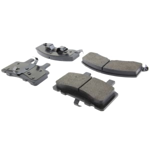 Centric Posi Quiet™ Semi-Metallic Front Disc Brake Pads for 1988 Chevrolet C3500 - 104.03700