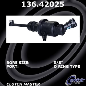 Centric Premium Clutch Master Cylinder for Nissan Sentra - 136.42025
