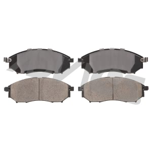 Advics Ultra-Premium™ Ceramic Brake Pads for 2009 Infiniti FX35 - AD0888