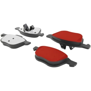 Centric Posi Quiet Pro™ Semi-Metallic Front Disc Brake Pads for 2007 Ford Focus - 500.10440