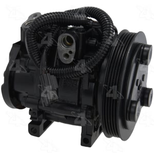 Four Seasons Remanufactured A C Compressor With Clutch for 1990 Honda Prelude - 57494