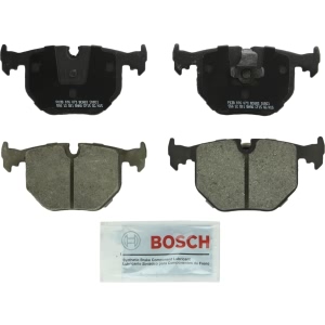Bosch QuietCast™ Premium Ceramic Rear Disc Brake Pads for 1999 BMW 750iL - BC683