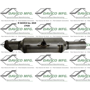 Davico Direct Fit Catalytic Converter for 2016 Hyundai Elantra - 17426