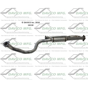 Davico Direct Fit Catalytic Converter and Pipe Assembly for Porsche 944 - 16218