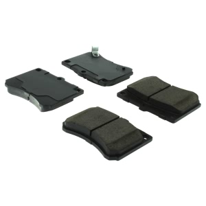 Centric Posi Quiet™ Semi-Metallic Front Disc Brake Pads for 1998 Mercury Tracer - 104.04730