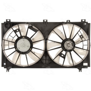 Four Seasons Dual Radiator And Condenser Fan Assembly for Lexus IS350 - 76078