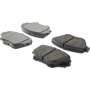 Centric Posi Quiet™ Extended Wear Semi-Metallic Front Disc Brake Pads for 2003 Toyota RAV4 - 106.08620