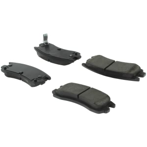 Centric Premium Ceramic Rear Disc Brake Pads for 1991 Saturn SL - 301.07140