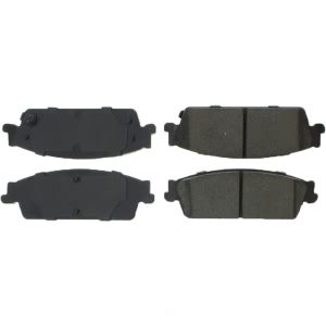 Centric Posi Quiet™ Ceramic Rear Disc Brake Pads for 2009 Cadillac Escalade - 105.11940