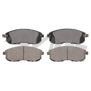 Advics Ultra-Premium™ Ceramic Front Disc Brake Pads for Nissan 350Z - AD0815