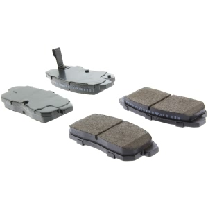 Centric Posi Quiet™ Ceramic Rear Disc Brake Pads for 2010 Mazda RX-8 - 105.10080
