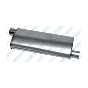 Walker Soundfx Steel Oval Direct Fit Aluminized Exhaust Muffler for 1987 GMC G2500 - 18176