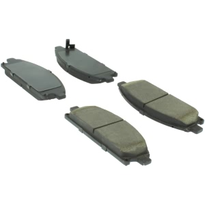 Centric Posi Quiet™ Extended Wear Semi-Metallic Front Disc Brake Pads for 2013 Nissan Quest - 106.06910