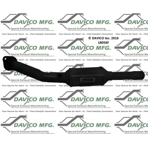 Davico Direct Fit Catalytic Converter and Pipe Assembly for 2004 Toyota Echo - 18056F