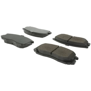 Centric Posi Quiet™ Ceramic Front Disc Brake Pads for 1991 Eagle Summit - 105.06020