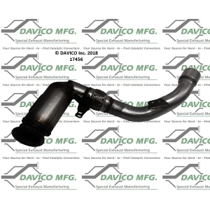 Davico Direct Fit Catalytic Converter and Pipe Assembly for 2013 BMW 550i GT xDrive - 17456