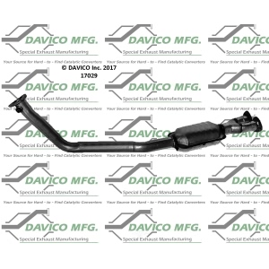 Davico Direct Fit Catalytic Converter and Pipe Assembly for BMW 733i - 17029