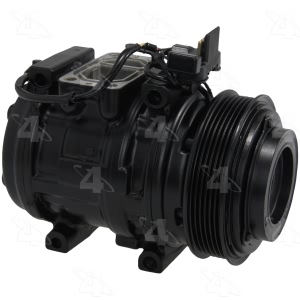 Four Seasons Remanufactured A C Compressor With Clutch for 1989 Mercedes-Benz 300SEL - 57334