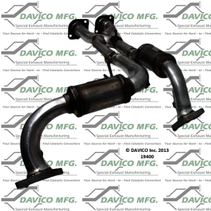 Davico Direct Fit Catalytic Converter and Pipe Assembly for 2006 Jeep Grand Cherokee - 19400