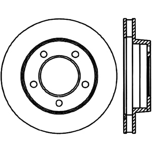 Centric Premium™ Brake Rotor for 1984 Ford Bronco - 125.65013