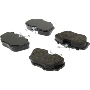 Centric Posi Quiet™ Extended Wear Semi-Metallic Front Disc Brake Pads for 1987 Mercedes-Benz 190E - 106.04930