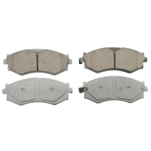 Wagner ThermoQuiet Ceramic Disc Brake Pad Set for 1990 Nissan 240SX - QC462