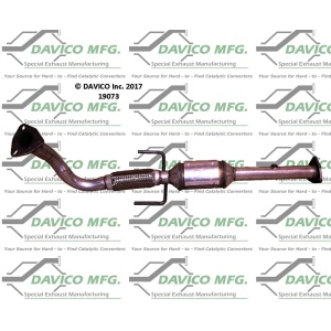 Davico Direct Fit Catalytic Converter and Pipe Assembly for 2002 Saturn L200 - 19073