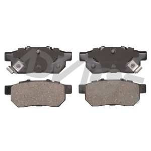 Advics Ultra-Premium™ Ceramic Rear Disc Brake Pads for 1992 Honda Civic - AD0564