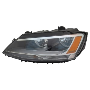 TYC Driver Side Replacement Headlight for 2012 Volkswagen Jetta - 20-12562-00-9