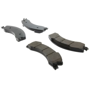Centric Posi Quiet™ Ceramic Front Disc Brake Pads for 2014 GMC Sierra 3500 HD - 105.15650
