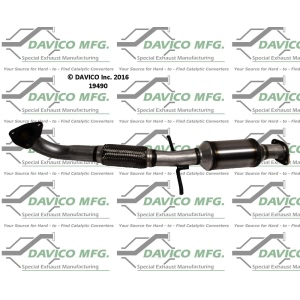 Davico Direct Fit Catalytic Converter and Pipe Assembly for 2013 Chevrolet Malibu - 19490